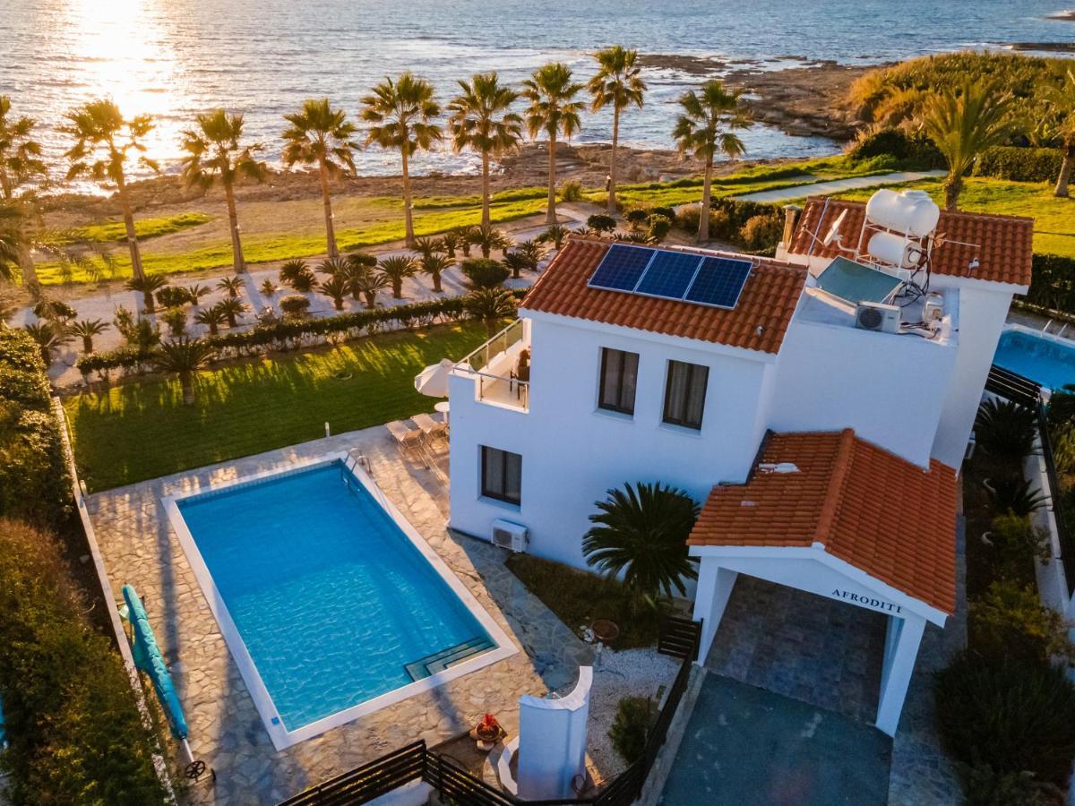 Platzia Beach Villas Pafos Exterior foto